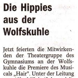 Die Hippies aus der Wolfskuhle