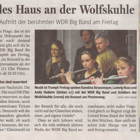 Volles Haus (WDR-Big-Band) - WAZ/NRZ